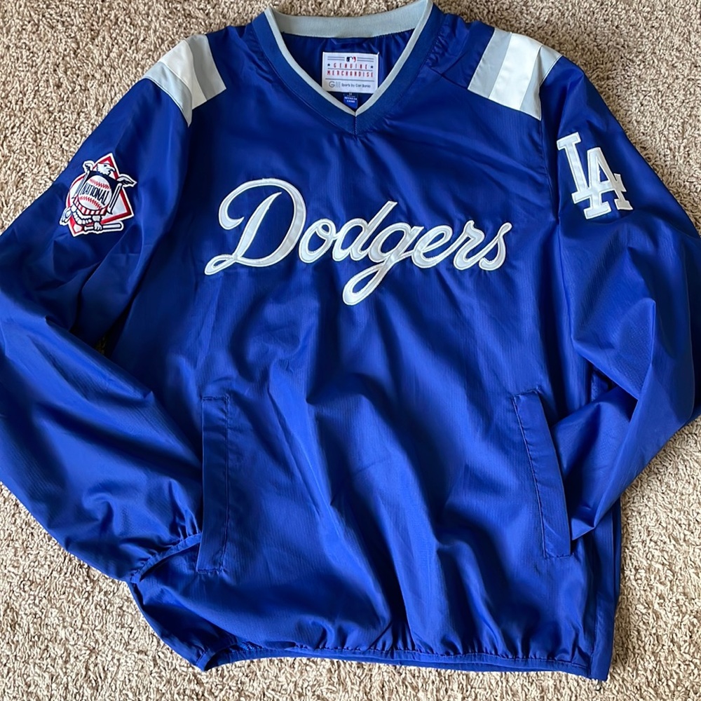 Los Angeles Dodgers MLB countback V-neck pullover